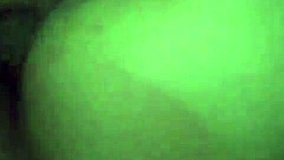 Girlfriend shakes hard through wild futanari orgasm wait