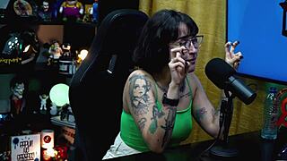 martina oliveira strips naked in podcast you'd suck her tits