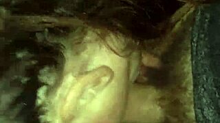 Neighbor's Wife Tempts with Secret Outdoor Pussy Play