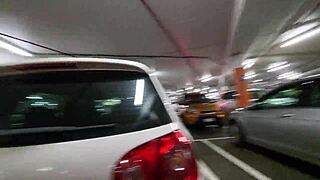 i'm that trashy pierced milf slut flashing pussy at mall then busy street...