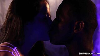 lingerie milf licks bbc close up before rough doggystyle pussy stretch by monster black cock