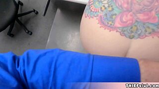 Hot Biker Chick Crystal Steals then Gets Fucked Rough