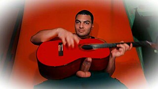 sexy bodybuilder strokes 18cm monster cock to cum