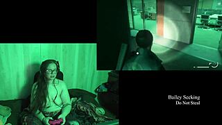 bbw brunette glasses game strips big tits at lake house