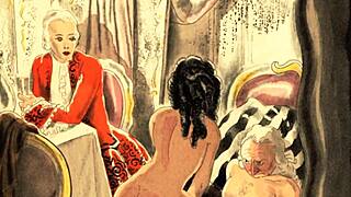 Vintage Erotic Art Captures Timeless Sensual Beauty