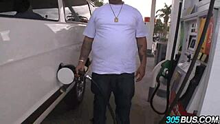 pornstar charlie chase jumps into wild public bus orgy with teens