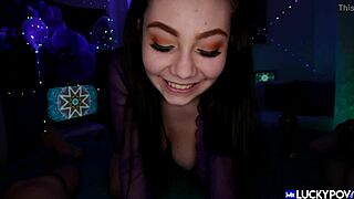 Lenna Lux perfect teen titfuck handjob cumshot mrluckypov