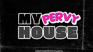 Stepsister's Tight Pussy Clings to Lodged Cock Ring!