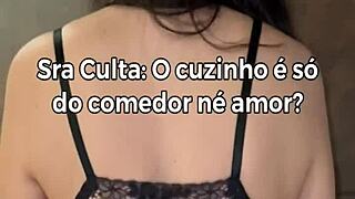 brazilian couple's big tit wife takes anal creampie from friend