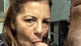 bellissima teresa mature slut fucked homemade from bath to bed cums twice facial
