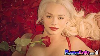 hey elsa jean, petite blonde teen stripping naked among red petals turns you on?