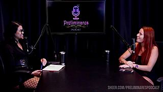 Bang! Carla Santos' Wildest Podcast Moments with Bia Hot - Part 3 on Sheer Red!