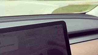 jewelz blu goes wild outdoors with huge cock tease