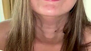 Hot babe strips socks for pov deepthroat monster cock handjob