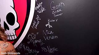 spread those goth fishnet legs yumi i wanna pound that pussy!