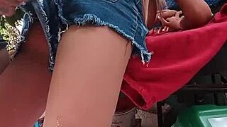 curvy ebony mila mars nude yoga ass masturbation