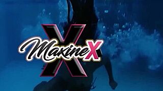 maxine x squirts hard while licking big tits and asses