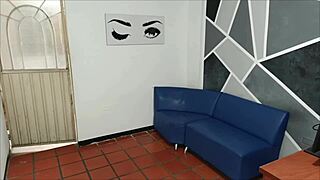 stepsister masturbates alone—i couldn't resist cumming on her tight pussy pov