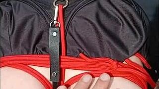 Bound Slave Whipped In Broceliande Forest Submission