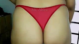 MC Akira Dances Teasing Big Natural Tits Ripped Clothes Exhibition