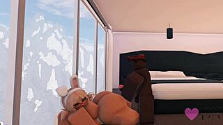 slutty roblox bunny girl fucks me good