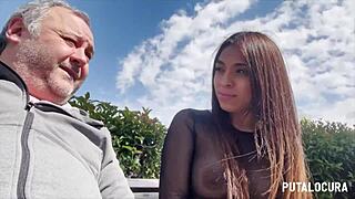 Putalocura Michi La Teen Peruana Big Tits Sucked By Torbe