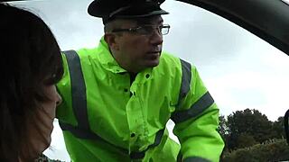 Caught Milf Masturbating Begs Cop Fuck Stockings Heels Ride