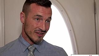 college exes reunite for big tits blowjob and creampie ride