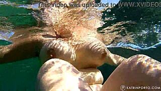 bbw redhead milf bares hairy bush big ass tits nude on public beach