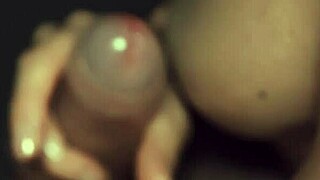 oh man my tits handjob ends in hot sticky cum blast nothing better!!