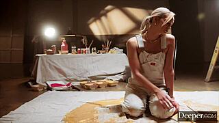 Ever wonder how deep erotic blonde Mia takes it bent over in obsession fuck?