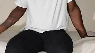 he recalls past restricted shows, now jerks off freely in jeans like wrestling