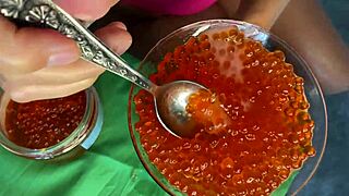 Gulp Down Every Drop Of My Cum In This Messy Food Fetish Handjob Explosion!