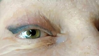 drunk milf housewife moans as young stud facefucks her close-up then cums on eyes squirting orgasm