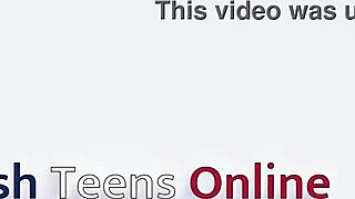 wanna see two schoolgirls moan as their pussies get licked in ffm threesome?