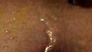 girl pisses wildly in the bathtub fun splash