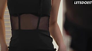 Stepsister's Big Tits Crave Stepbrother's Hard Thrusts