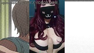 hey goth milf with massive natural tits... roleplay joi dirty talk makes you cum on my huge nipples!