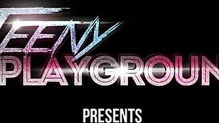 HORNY BLONDE BABYSITTER SCREAMS AND TASTES CUM AFTER HARD FUCK!