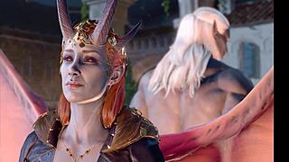 Monster ass seduction in baldurs gate mizora sex scene nude