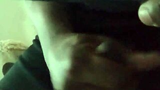 ebony in jeans toys up for masturbation join-in