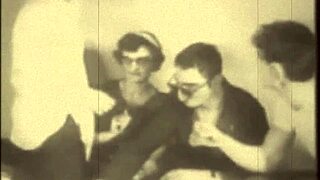 back in vintage days these antique horny grannies craved group action badly