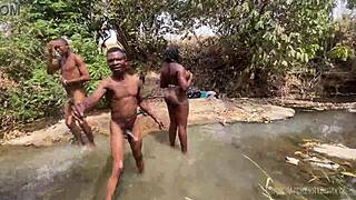 Zainab Chokes on Monster Cocks During Wild Spring Break Group Gagging Bang!!