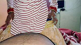 horny indian babe moans wildly as lover fucks her raw before wedding night