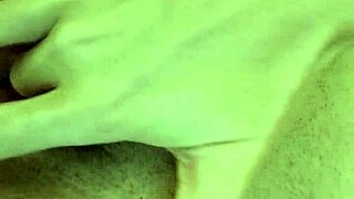 Alina Blonde Tattoo Squirts Wild In Hotel Room Masturbation!