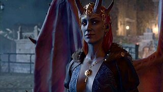 Monster ass seduction in baldurs gate mizora sex scene nude