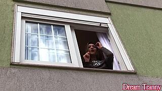 Hot Tgirl Babi Aydal rides bareback till ass creampie flood 💦🍑🔥