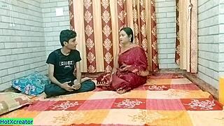 wtf?! indian chubby milf caught doggystyle with son-in-law creampie 😲🍆