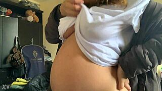 pregnant latina hairy pussy teases did you knock me up good