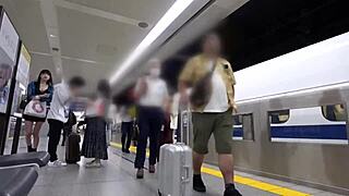 Shizuoka girl licks nonstop with french kiss nipple handjob blowjob frenzy before creampie sex overload!